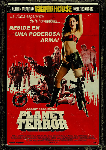 Cartel de Planet Terror para España